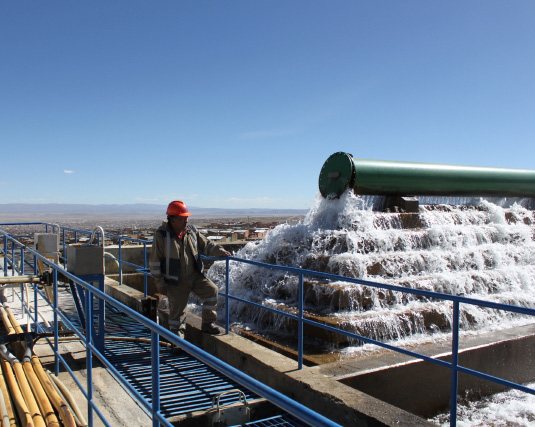 Planta de Potabilización de Agua Alto Lima La obra demandó más de 10 millones de bolivianos Inaugurada ampliación de la Planta de Potabilización de Agua de El Alto En un acto que se cumplió la mañana