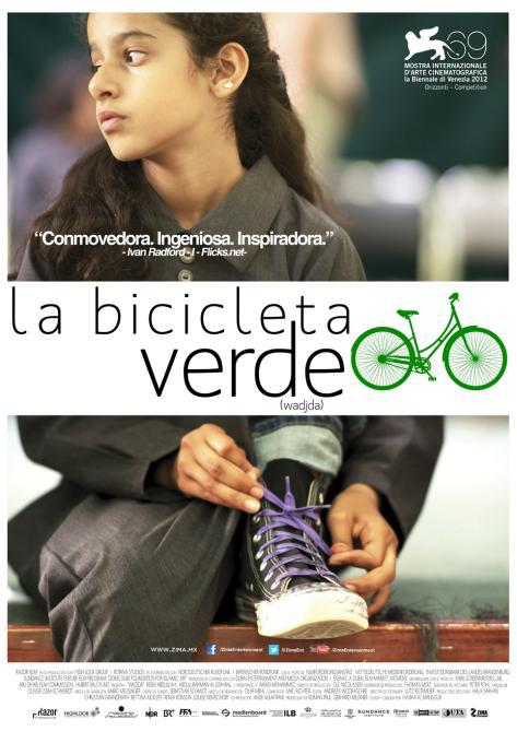 En el marco del programa +Que cine, de apoyo a la educación en valores y promoción de la salud, en la edición del curso 2014/2015, se han programado tres películas La bicicleta verde, Una vida mejor