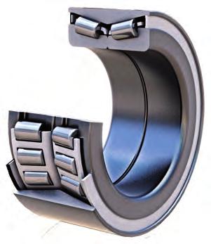 1 2 2 4 3 5 1 Outer Ring 2 Inner Ring 3 Cage 4 Roller 5 Seal These bearings have approximately a 25º contact angle and are available in open and sealed designs.