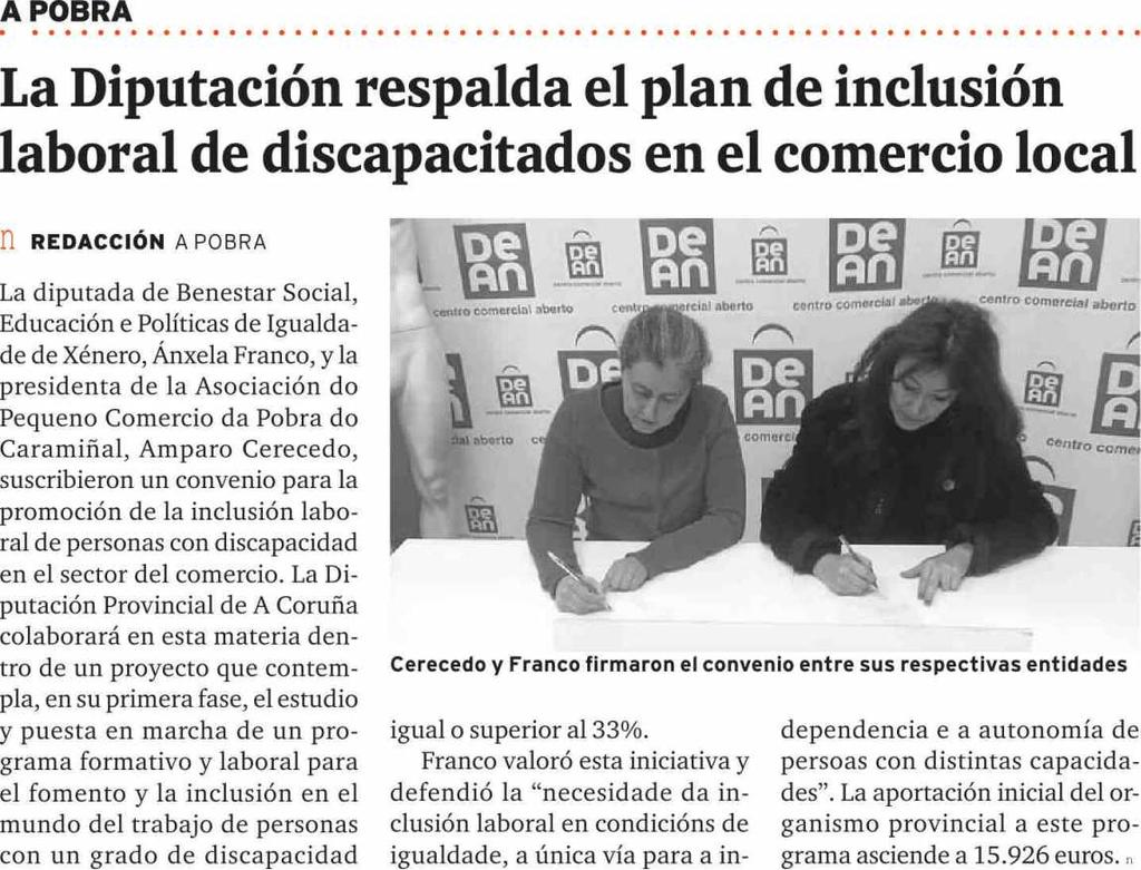 Diario de Arousa Pontevedra Sección: LOCAL