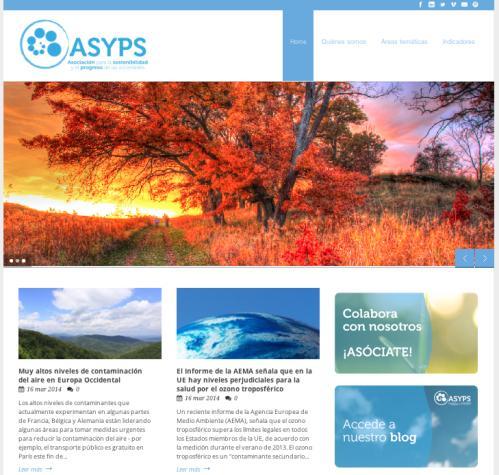 Boletín Digital ASYPS: Cuadernos de Sostenibilidad y Progreso (periodicidad inicial: bimensual); Noticias de
