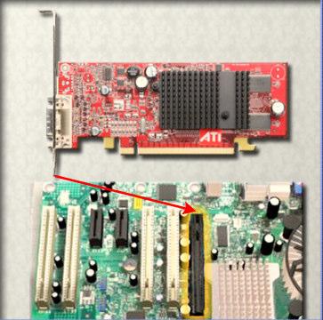 Tarjeta Adaptadora de video Instalación de la tarjeta adaptadora de vídeo Las tarjetas adaptadoras de vídeo utilizan ranuras de expansión PCI, AGP y PCIe en la Para instalar la tarjeta adaptadora de
