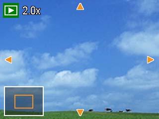 Coloque la cámara en modo Reproducción 2. Pulse la palanca de zoom [W] para mostrar la pantalla de miniaturas. 3.