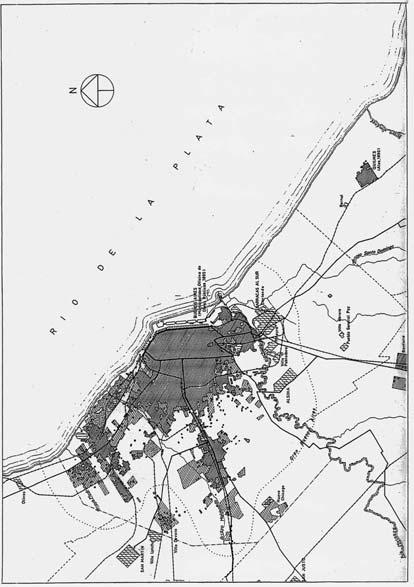 Del archivo Mapa 2. Buenos Aires y alrededores hacia 1895 Fuente: César A.Vapñarsky, La aglomeración Gran Buenos Aires.