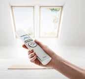 Accionamiento por control remoto Accionamientos eléctricos Permiten accionar el movimiento de ventanas, persianas y cortinas mediante el mando a distancia por radiofrecuencia.