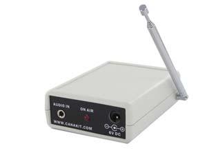 UX555 UX555 Sincronizado con PLL Mini Estereo Transmisor de FM The UX555 incorpora un sincronizador de Phased- Locked-Loop (PLL) para ofrecer una frecuencia totalmente estable con una gran calidad de
