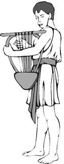 La Cabeza de Orfeo, perdida en sus oscuras meditaciones Piezas del Ajedrez de los Dioses Este es un conjunto de 32 piezas de ajedrez enormes que fueron talladas por Hefesto.