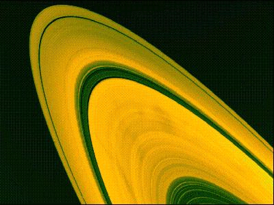 Anillos Los anillos de Saturno están compuestos de miles de
