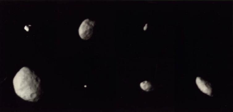 Lunas Menores de Saturno Las lunas menores