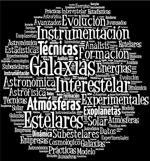 Instrumentación Astronómica, con una orientación investigadora y profesional que forma