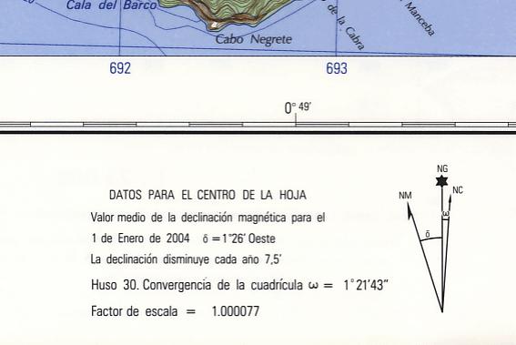 tiene tres husos 29, 30, 31, Canarias 28 dependiendo donde estemos y zonas de huso S y T para Península y