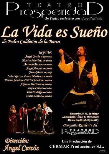Sinopsis La vida es sueño está considerada como una de las obras maestras del teatro español de todos los tiempos y la más emblemática de Pedro Calderón de la Barca.