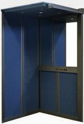 Estos son los acabados de cabina que usted puede elegir para su ascensor modelo Mini.