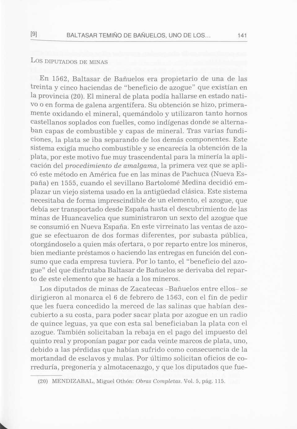 191 BALTASAR TEMA() DE BANUELOS, UNO DE LOS.