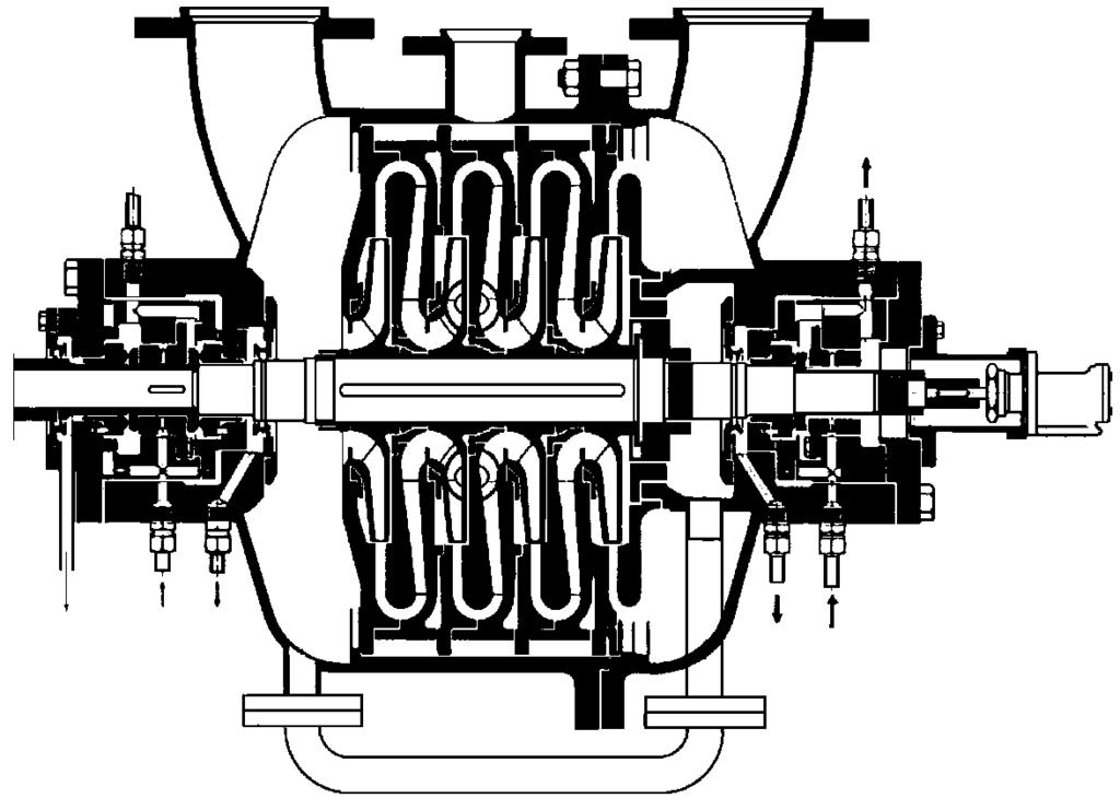 donde el subíndice 1 indica la entrada en el rodete, el la salida del rodete y entrada en el difusor, y el 3 la salida del difusor. Fig IV.10.