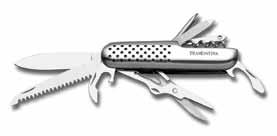 clam pack (2 1/3 ) Pocketknife 11 functions - stainless steel handle Navaja 11 funciones -