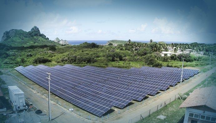 Soluciones para Usinas Solares WEG posee la solución completa e integrada para usinas solares, combinando una amplia línea de inversores, transformadores, protecciones, monitoreo y