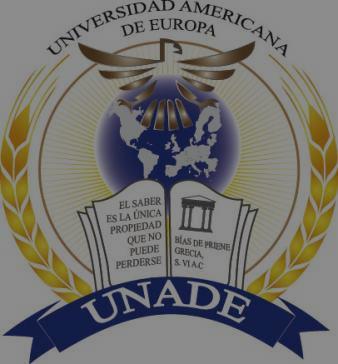 Titulación otorgada por: Universidad Americana de Europa (UNADE).