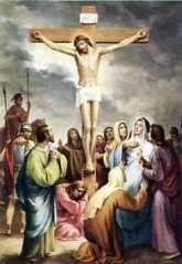 12ª ESTACIÓN: JESÚS MUERE EN LA CRUZ Jesús muere en la cruz. Entonces, aquí vamos observando a Jesús, ya ha dejado de existir colgado en una cruz.