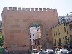 La Puerta de Elvira, en Granada, Era una de las