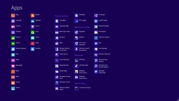 Windows 8 Para Windows 8: Haga clic con el botón secundario y elija All apps (Todas las aplicaciones) en la parte inferior derecha de la pantalla.
