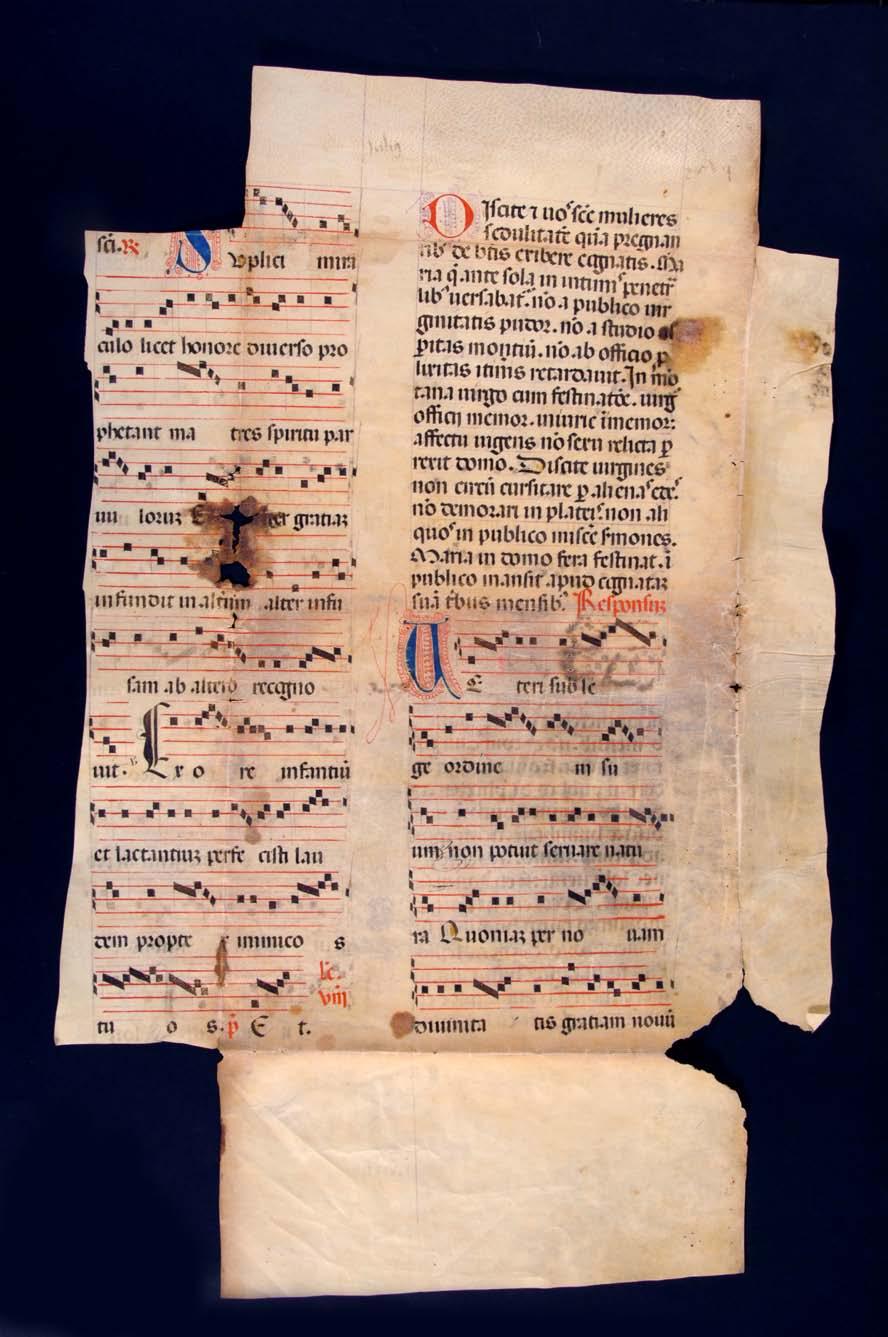 FRAGMENTOS LITÚRGICO-MUSICALES (SIGLOS XIII-XVI) EN EL ARCHIVO HISTÓRICO NOTARIAL DE