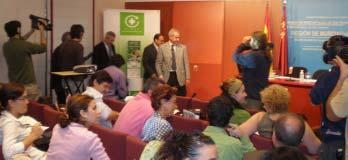 Javier Mercader León y contó con la presencia del Presidente del Colegio Oficial de Farmacéuticos de la Región de Murcia, Prudencio