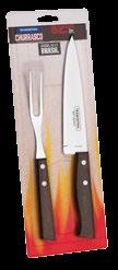 1- Faca para carne 7 / 7 Cook s knife / Cuchillo cocina 7 1- Garfo trinchante / Carving fork / Tenedor trinchante 22299/055 Jogo para