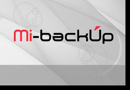 Mí-backÚp Es un producto* de respaldo automático en la nube, vía internet, que protege la data asociada a los sistemas Gálac Software.