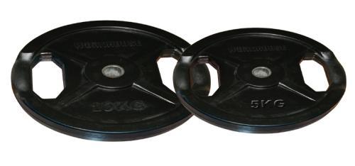 Juego Disco Olimpico Bumper Mini (2x0,25kgs + 2x0,5kgs + 2x0,75kgs + 2x1kg) DOBMINI 52,80 Disco 28,5 mm/