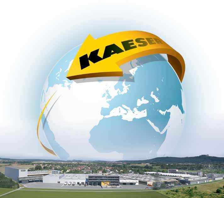 www.kaeser.com Siempre cerca de usted KAESER KOMPRESSOREN está presente en todo el mundo como uno de los fabricantes de compresores de tornillo más importantes.