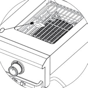 14 Outdoor LP Gas Barbecue Grill Model No. GBC1486W / BH14-101-099-03 Operating Instructions (continued) Important: Always use the lighting rod (included) when lighting burners with a match. 9.