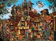 A partir de 4 años. Puzzle El Príncipe del Lago Medidas puzzle: 49 x 35 cm. Medidas caja: 37 x 25 x 4 cm.