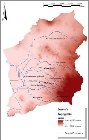 Ríos del Oriente 7 de los ríos descargan sus aguas pluviales a las lagunas Xalapango y Texcoco Norte para su regulación 2 de los ríos (Santa Mónica y Coatepec) confluyen hacia los
