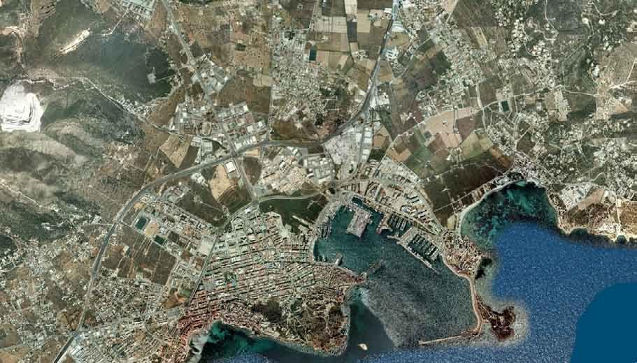 La evolución del territorio de Ibiza La Ciudad, la Vila d Eivissa Pensar la ciudad a partir del territorio, del paisaje, es una forma de pensar, de
