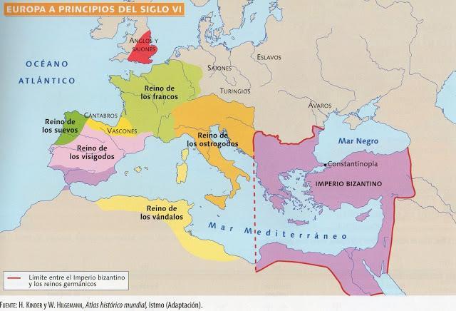 ARTE PRERROMANICO El Imperio Romano de Occidente desaparece en 476.