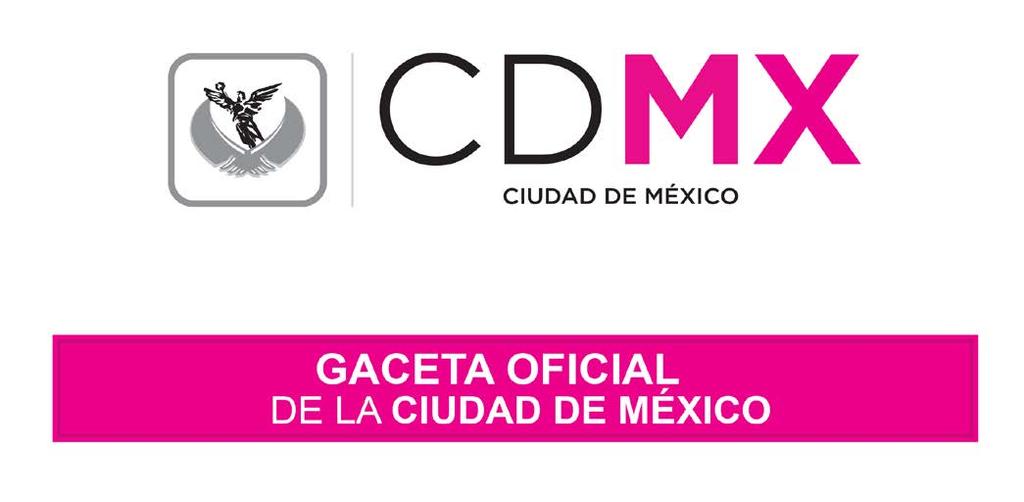 Órgano de Difusión del Gobierno de la Ciudad de México DÉCIMA NOVENA ÉPOCA 31 DE ENERO DE 2017 No.