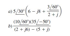 Ejercicio No. 1. Dada la tensión senoidal, v(t) = 50 cos (30t + 10 ) V, encuentre: a) La amplitud. b) El periodo T. c) La frecuencia f. d) v(t) en t = 10ms. Ejercicio No. 2.