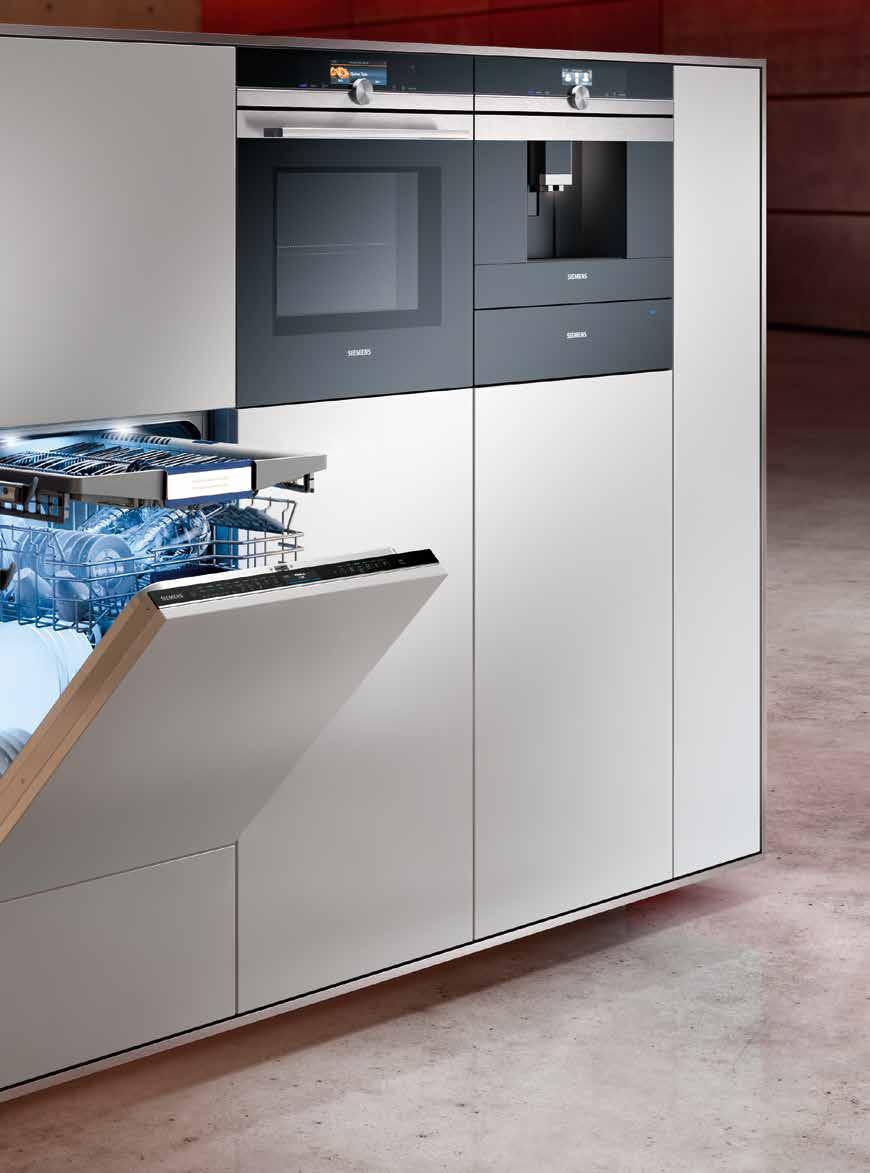 Lavavajillas Cómo elegir un lavavajillas Siemens. Escoger entre rendimiento y eficiencia ya no es necesario. El secado con zeolitas consigue los mejores resultados con un mínimo consumo de energía.