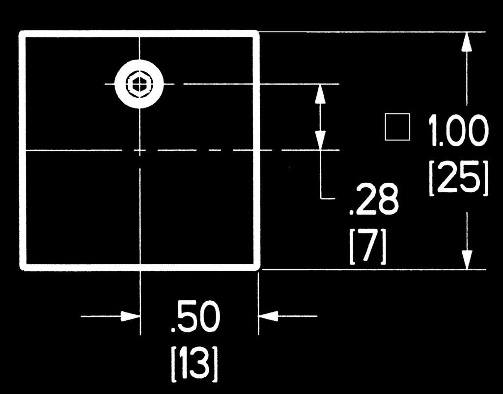 (1) junta en P1, (2) tornillo de unión.