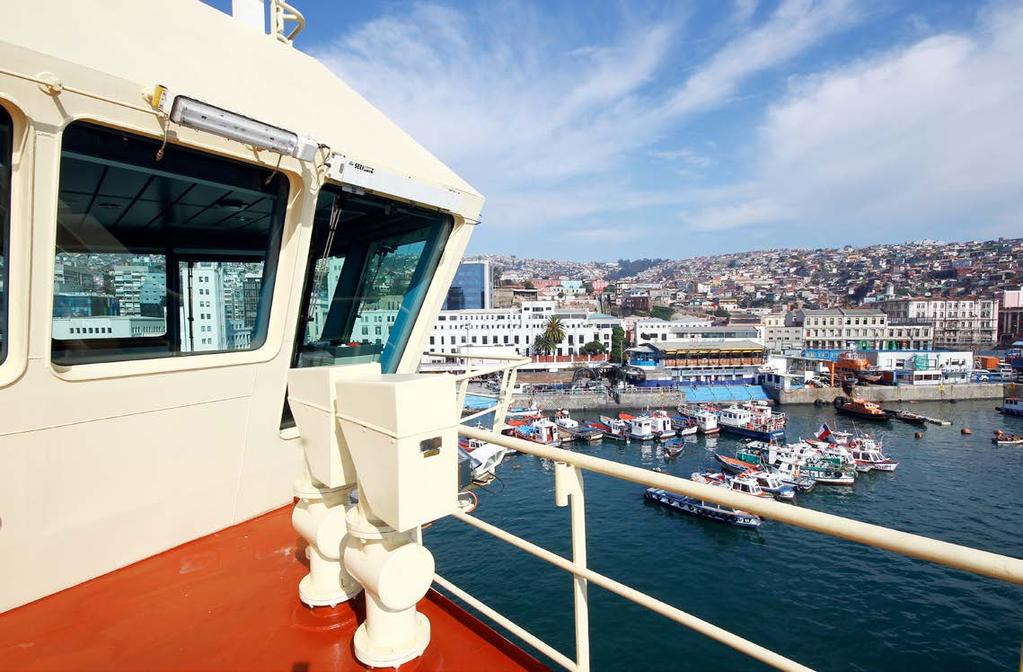Para efectos de promocionar la eficiencia energética dentro del Puerto de Valparaíso, también destaca la presentación de un estudio del consumo energético en EPV realizado por CEPAL, instancia que