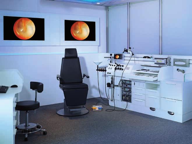 OFFICE1 We make the difference! Una sala de diseño modular para exploraciones médicas e intervenciones quirúrgicas en el ámbito ORL.