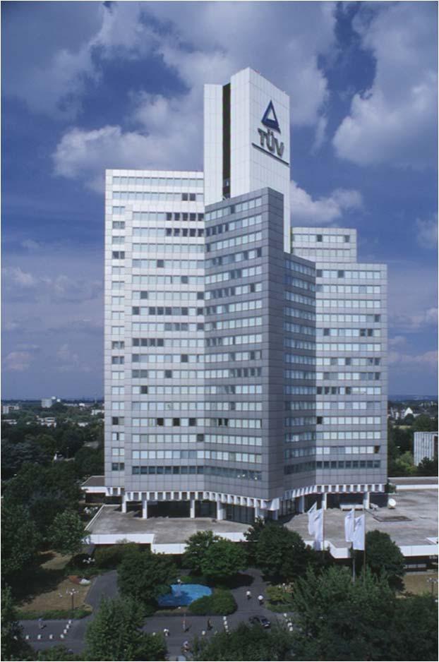 Gracias por su atención! Edificio Central de TÜV Rheinland Group Colonia, Al