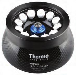 Serie de rotores Thermo Scientific LEX Presentamos la última innovación en la tecnología de los rotores de fibra de carbono Thermo Scientific.