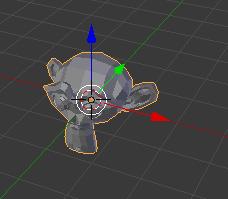 1.- Para ver u ocultar las flechas de manipulación en 3D. 2.- Para el desplazamiento de los objetos por las coordenadas X, Y y Z. 3.- Para la rotación. 4.- Para el escalado.