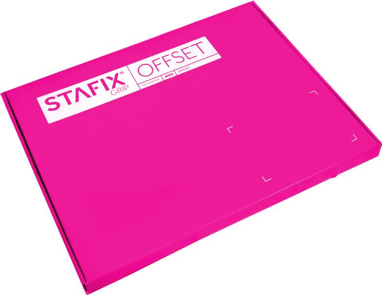 OFFSET Máquinas Offset en pliego Nuestro material OFFSET está disponible en blanco y transparente. Ambos materiales se pueden imprimir en Offset UV con tintas UV-Offset.