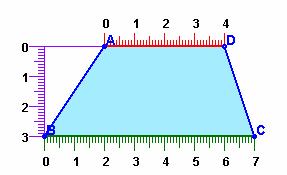 A base coincide cunha das diagonais e a altura coa metade da outra: Diagonal