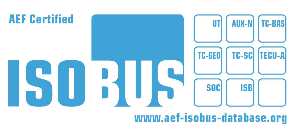 QUIÉN REGULA EL ISOBUS? Compatibilidad ISOBus: Equipamos ISOBus, pero sin certificación.