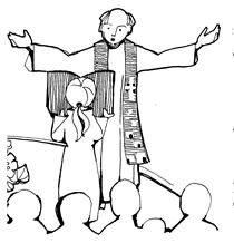 Para báculo y mitra se destina un paño de hombros especial. También para que el sacerdote o diácono den la bendición con el santísimo sacramento.