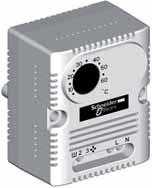 Dispositivos de control Termostato de contacto NC+NA ClimaSys CC Termostato (contacto adaptado para el control de ventiladores, resistencias calefactoras, bandejas de ventilación, intercambiadores